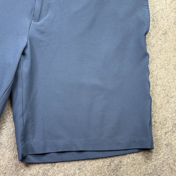 Peter Millar Shorts Men 38 Blue 9" Performance Golf Wicking Stretch - Picture 4 of 14
